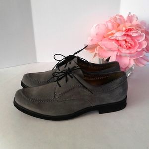 Hush Puppies Charcoal Lace-Up Loafers